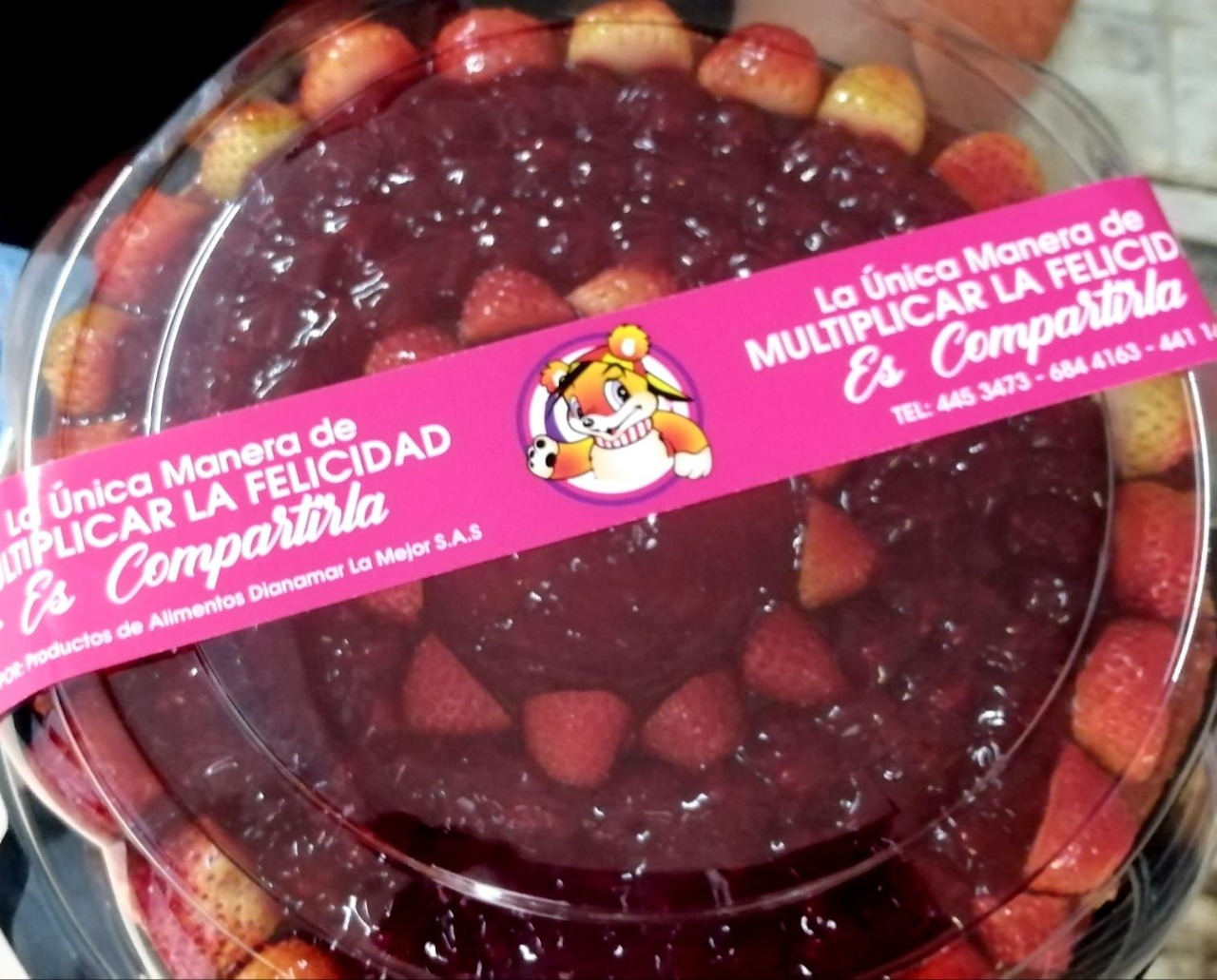 Chescake frutos rojos